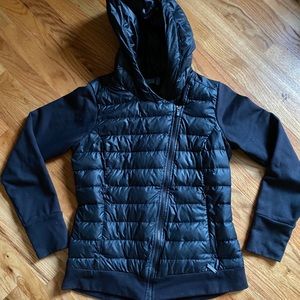 Athleta Responsible Down Sweatshirt Jacket